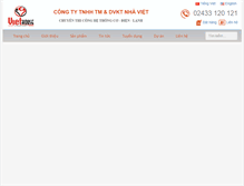 Tablet Screenshot of kythuatnhaviet.com.vn